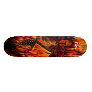 Dunkler Teufel Skateboard