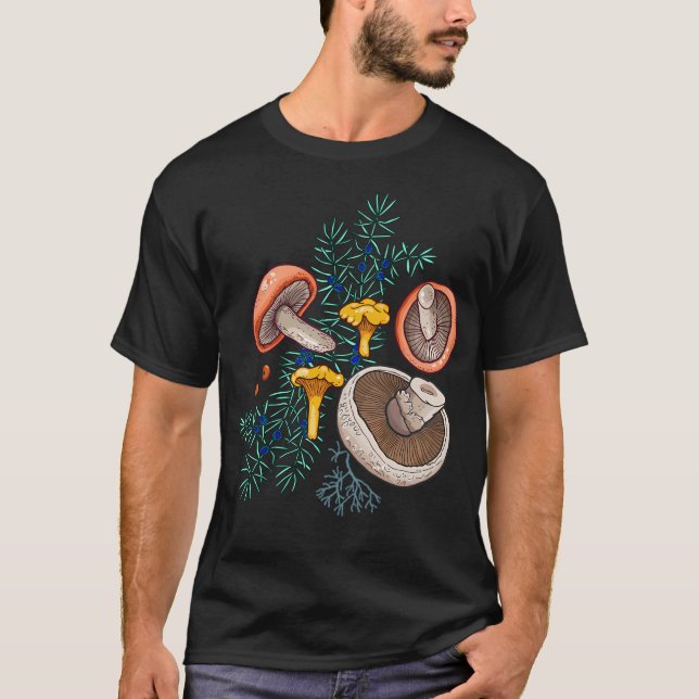 Dunkler Traumwald T-Shirt (Vorderseite)