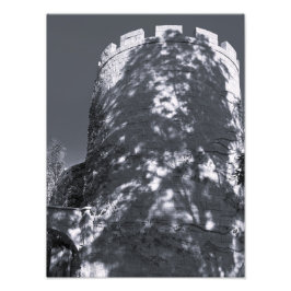 Dunkler Turm Fotodruck