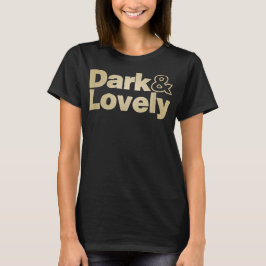 Dunkler und lieblicher schwarzer Geschichtsmonat m T-Shirt