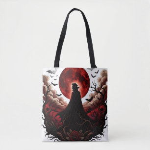 Dunkler Vampir-Rotmond-Goth-Halloween