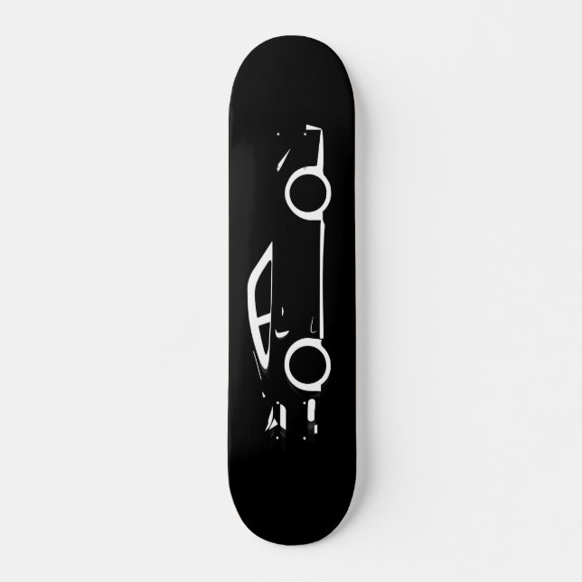 Dunkler Wagen Skateboard (Vorne)