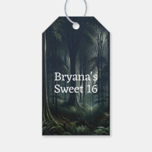 Dunkler Wald bei Twilight Sweet 16 Geschenkanhänger