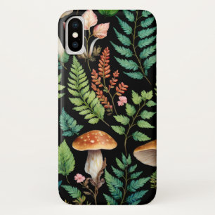 Dunkler Wald Mushroom Woodland Muster Kunst Case-Mate iPhone Hülle