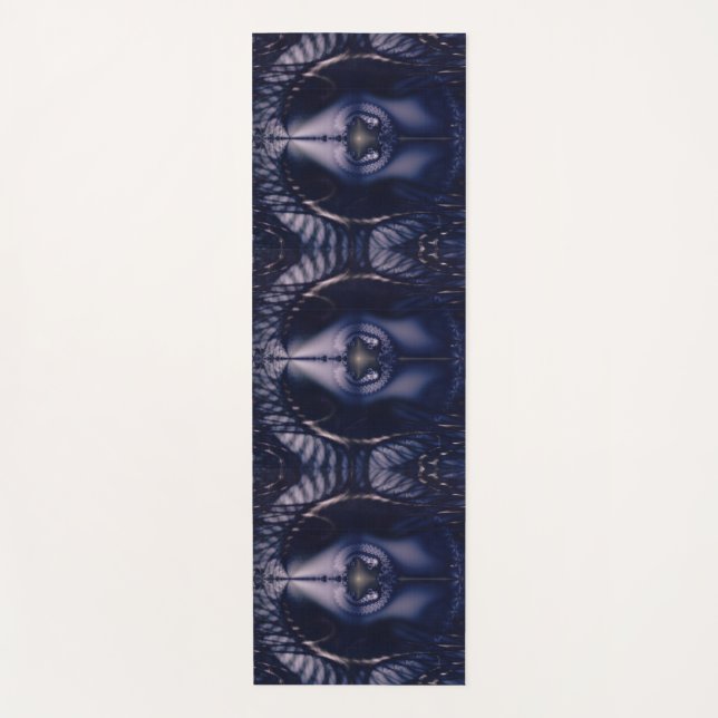 Dunkler Wald - Yogamat Yogamatte (Vorderseite)