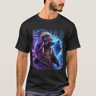Dunkler Wildschutz-Schutz der Wildnis 1 T - Shirt