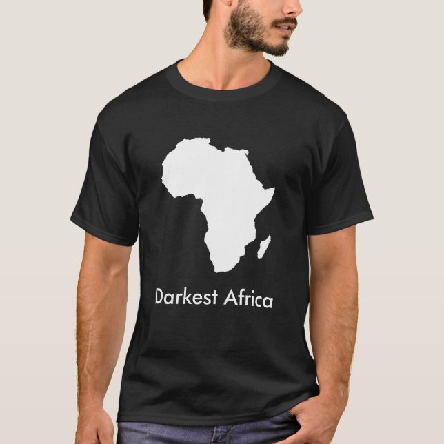 Dunkles Afrika T-Shirt (Vorderseite)
