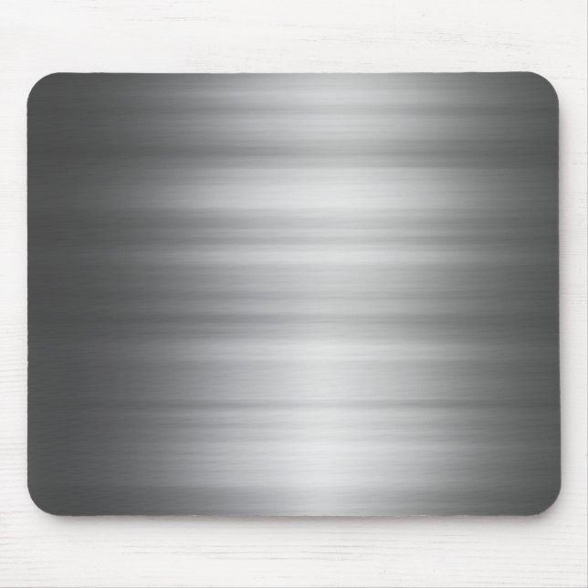 Dunkles AluminiumMousepad Mousepad (Vorne)