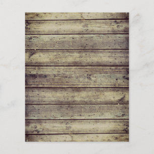 Dunkles antiquiertes Planked Wood Scrapbook Paper