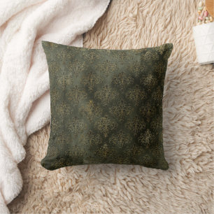 Dunkles Boudoir Kissen