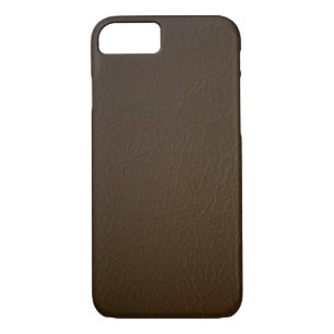 Dunkles Brown-Leder-Blick iPhone 7 Fall Case-Mate iPhone Hülle