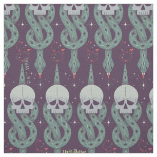 Dunkles geometrisches Symbolmuster des Malum Totum Stoff