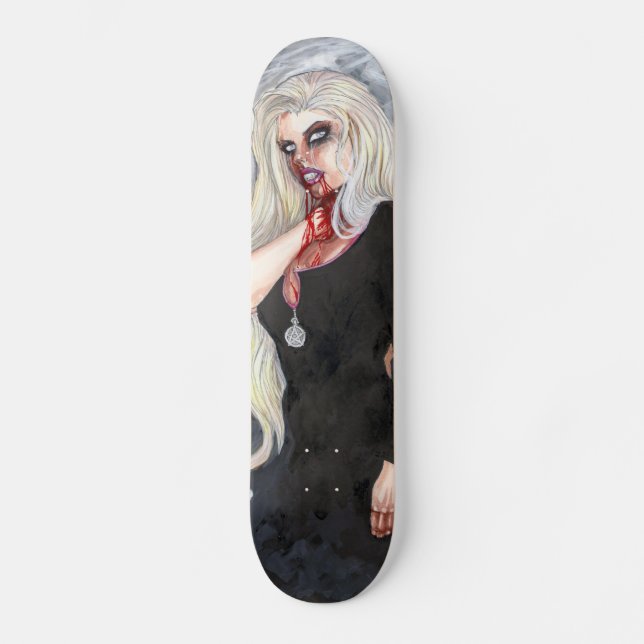 Dunkles Geschenk-Skateboard Skateboard (Vorderseite)