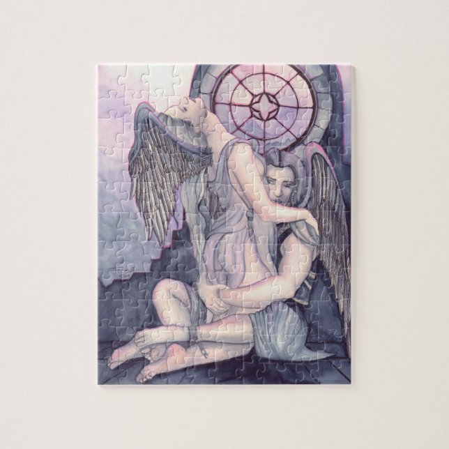 Dunkles Glauben-Puzzlespiel Puzzle (Vertikal)