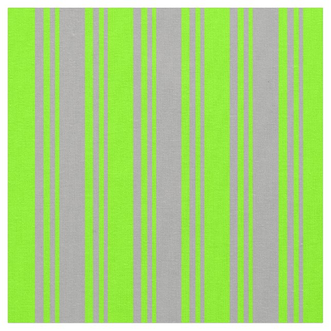 Dunkles Grau- und Chartreuse-Muster Stoff (Nahaufnahme)