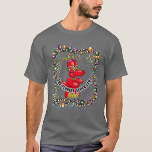 Dunkles Gray Tee Shirt mit 2026 Logo