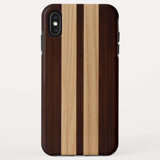 Dunkles hölzernes Case-Mate iPhone hülle (Rückseite)