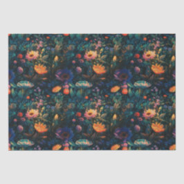 Dunkles Hütte Garden Tissue Paper Seidenpapier