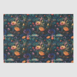 Dunkles Hütte Garden Tissue Paper Seidenpapier