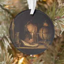 Dunkles Labor Weihnachten Ornament