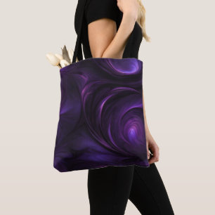 Dunkles Lila Swirbeldesign