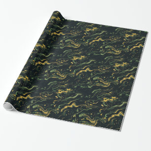Dunkles Marmorschleifpapier Geschenkpapier