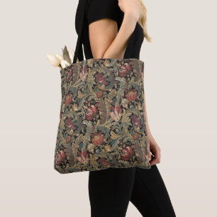 Dunkles, melancholisches, vintage-blumiges botanis
