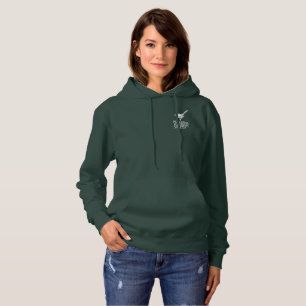 Dunkles mit Kapuze Unisexlogo des Hoodie