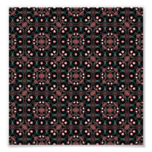 Dunkles Nahtloses deutsches Druckmosaik Fotodruck