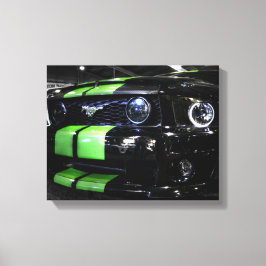 Dunkles Pferd II Leinwanddruck