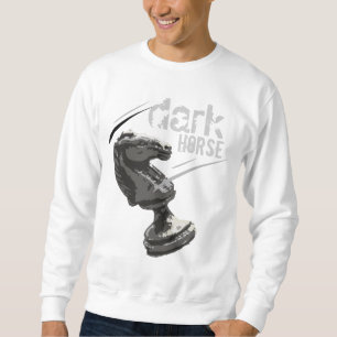 Dunkles Pferd Sweatshirt