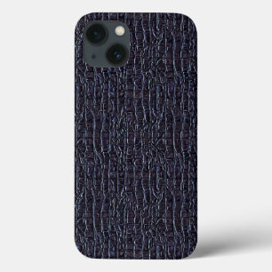 Dunkles Reptilien-Style-Musterdesign Case-Mate iPhone Hülle