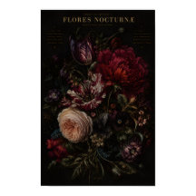 DUNKLES ROMANTISCHES VINTAGE-BLUMENBOUQUET  