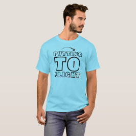 Dunkles Shirt in die Flucht schlagen
