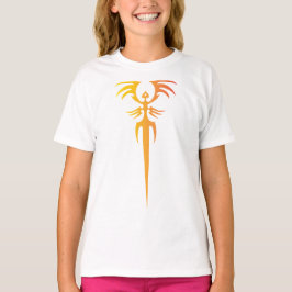 Dunkles Stammes-Phönix-Emblem – Mythisches Symbol T-Shirt