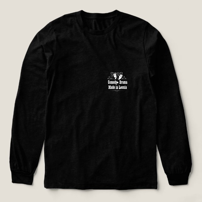 Dunkles T-Shirt für Männer oder Frauen Tri-Blend Shirt (Design Vorderseite)