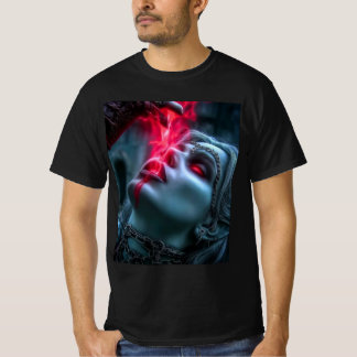 Dunkles Vampir-Energie-T-Shirt T-Shirt