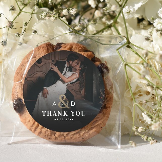 Dunkles verblasstes Foto Gold Ampere und Schwarze  Runder Aufkleber (Von Creator hochgeladen)