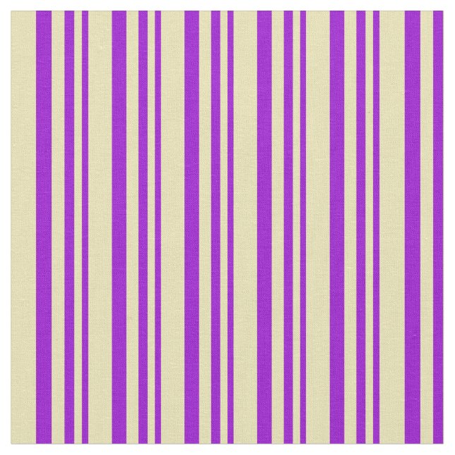 Dunkles Violett und Tan-Lined/Strickmuster Stoff (Nahaufnahme)