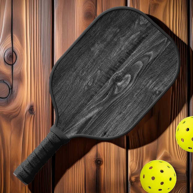 Dunkles Weathered Holz Pickleball Schläger (Von Creator hochgeladen)