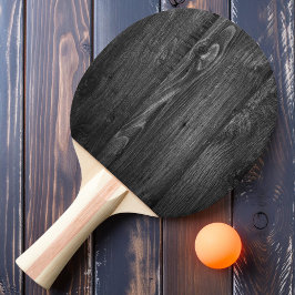Dunkles Weathered Holz Tischtennis Schläger