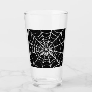 Dunkles Web Glas