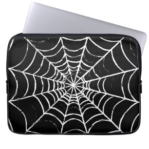 Dunkles Web Laptopschutzhülle