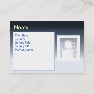 Dunkles Zazzle - mollig Visitenkarte