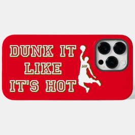DUNKT ES, ALS WÜRDE ES HEISSER Basketball SEIN Case-Mate iPhone 14 Pro Max Hülle