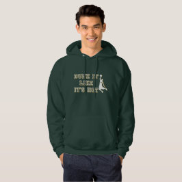 DUNKT ES, ALS WÜRDE ES HEISSER Basketball SEIN Hoodie