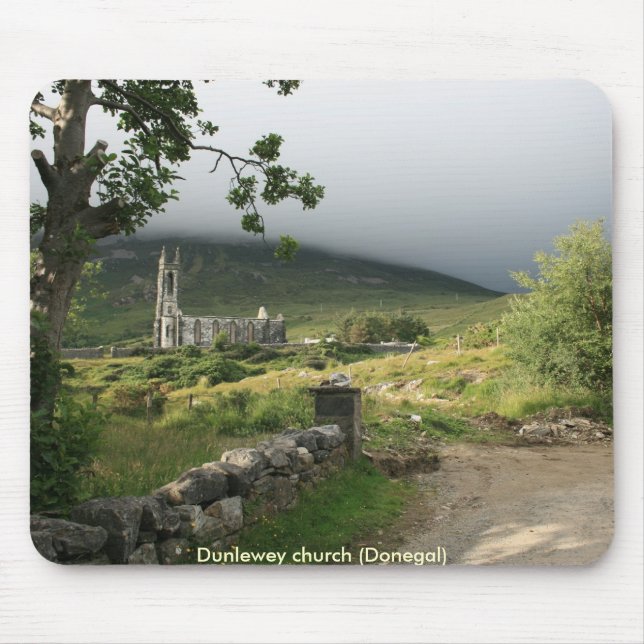 Dunlewey Kirche Mousepad (Vorne)