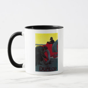 Dunlop Vintage Poster Europa Tasse