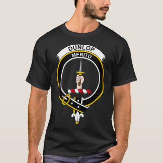Dunlop Wappen Tartan Clan Scottish Clan T-Shirt
