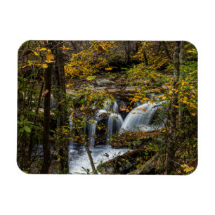 Dunloup Creek Falls   West Virginia Magnet